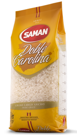 Arroz Saman Doble Carolina Grano Largo Ancho 1 Kg