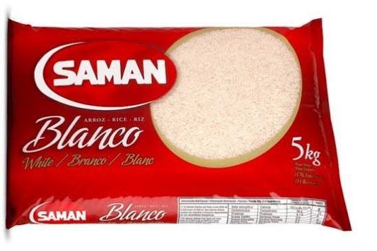 Arroz Saman Blanco 5 Kg