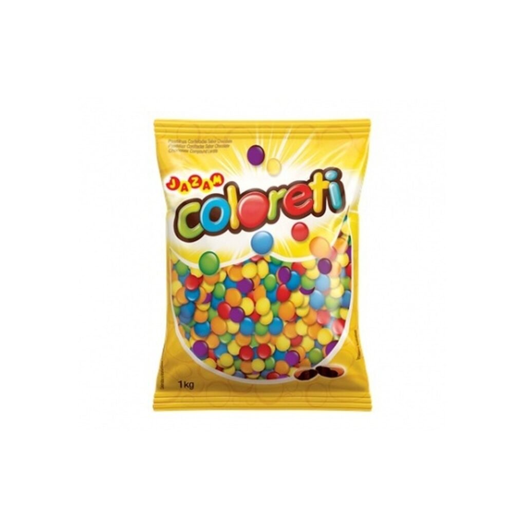 Confites Coloreti De Chocolate De 1 Kg.