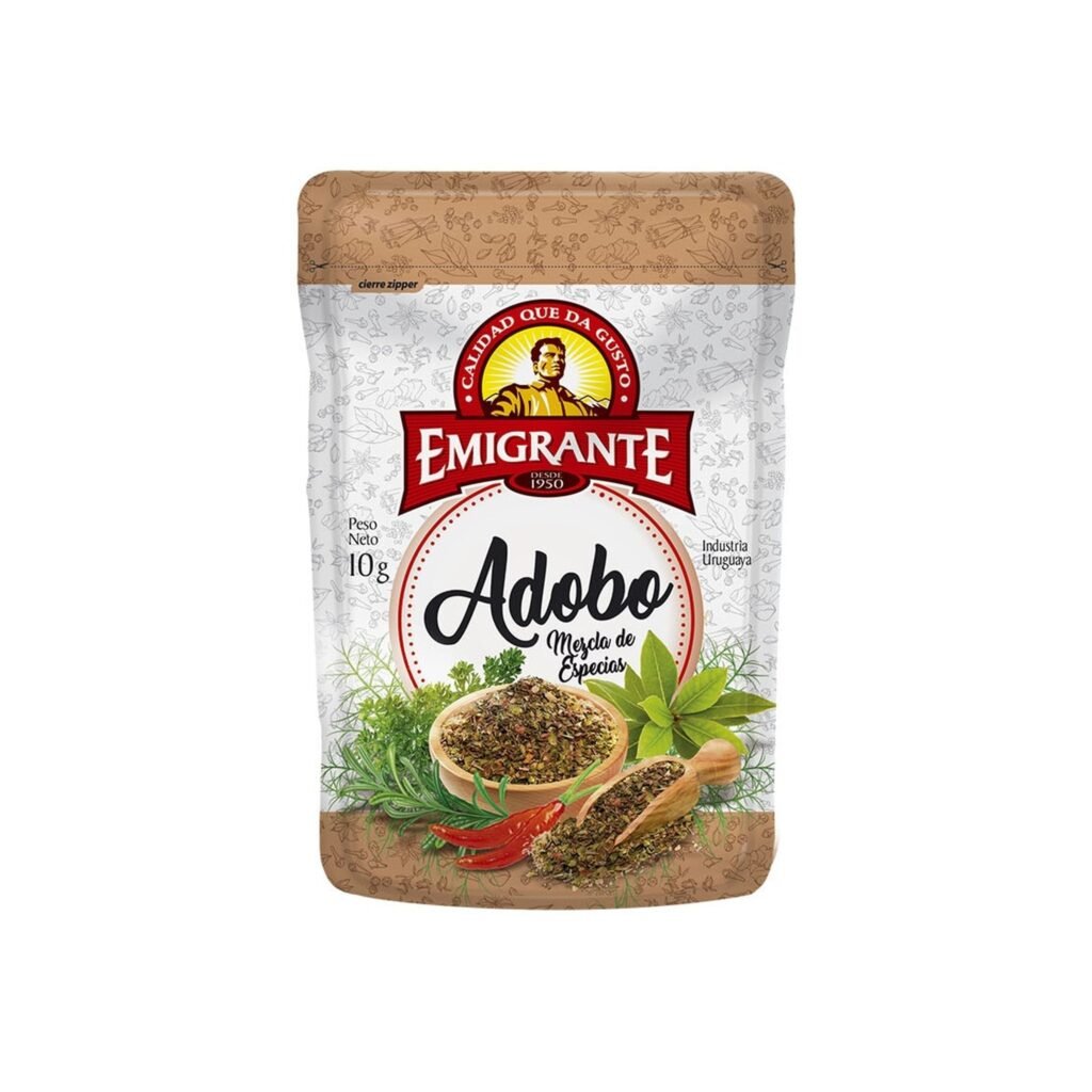Adobo Emigrante 10 G Con Abre Facil