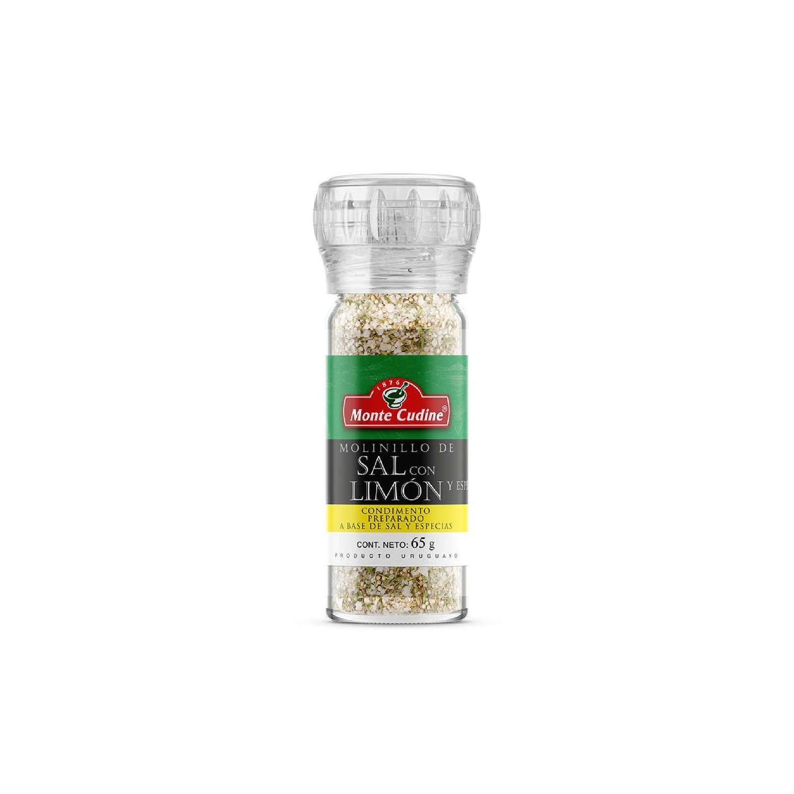 Molinillo Monte Cudine De 65 G Sal Con Limon Y Especias