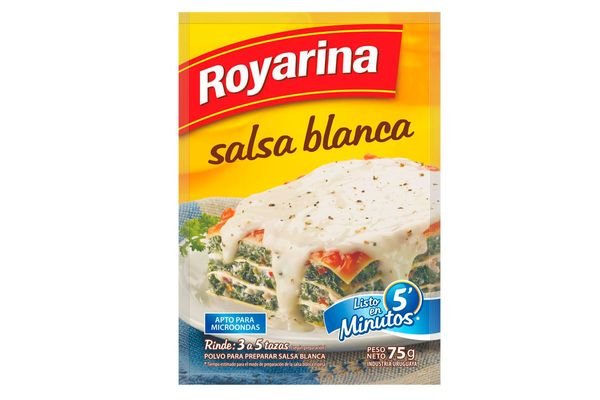 Salsa Blanca Royarina De 75 Grs.