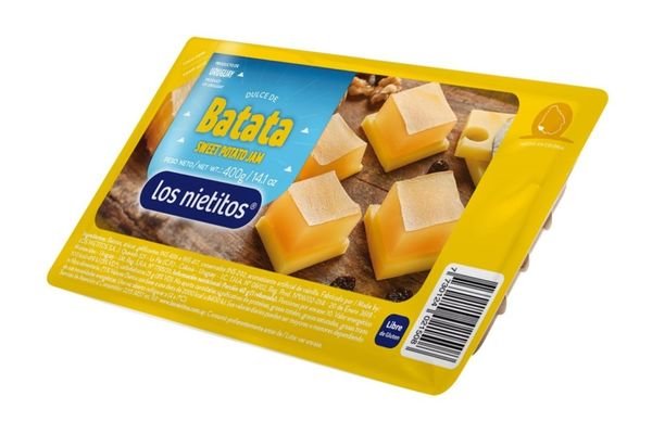 Dulce De Batata Los Nietitos De 400 Grs Sin Tacc