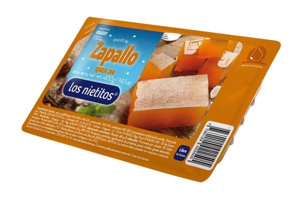 Dulce De Zapallo Los Nietitos De 400 Grs Sin Tacc
