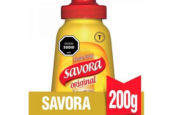 Mostaza Savora En Pomo De 200 G