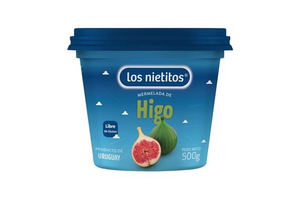 Mermelada Los Nietitos Higo De 500 Gramos Sin Tacc