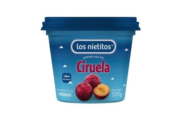 Mermelada Los Nietitos Ciruela De 500 Grs Sin Tacc