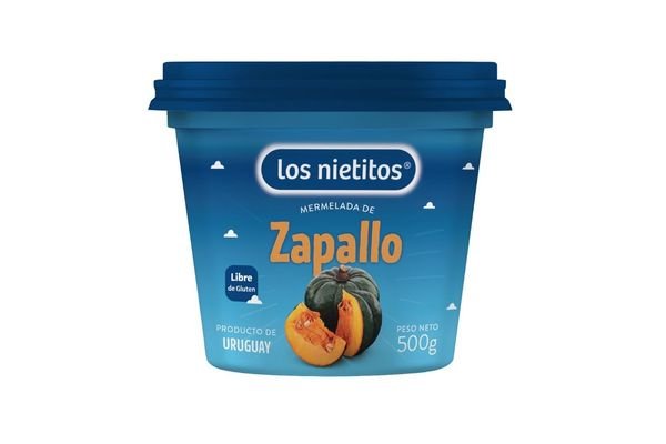 Mermelada Los Nietitos Zapallo De 500 Grs Sin Tacc