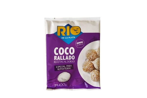 Coco Rallado Rio De La Plata De 100 Gr.