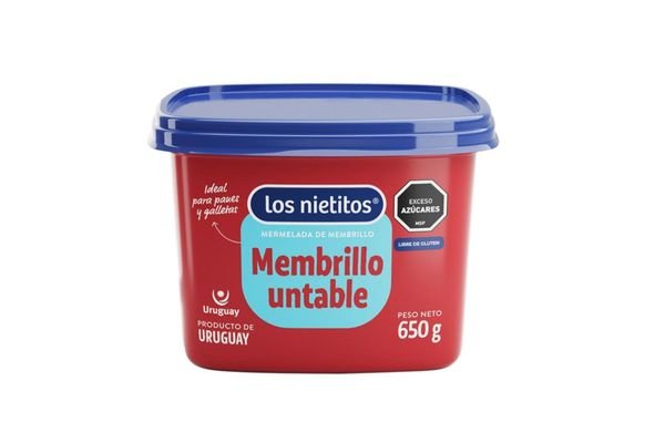Dulce De Membrillo Untable Los Nietitos En Pote De 650 Grs