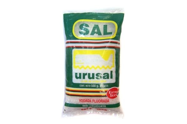 Sal Urusal De 500 Grs. Gruesa Yodada Fluorada