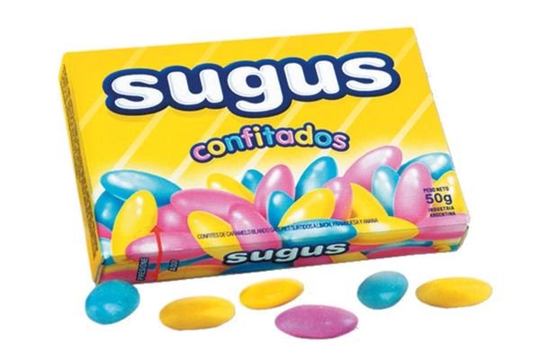 Caramelo Sugus Confitados Caja 50 G