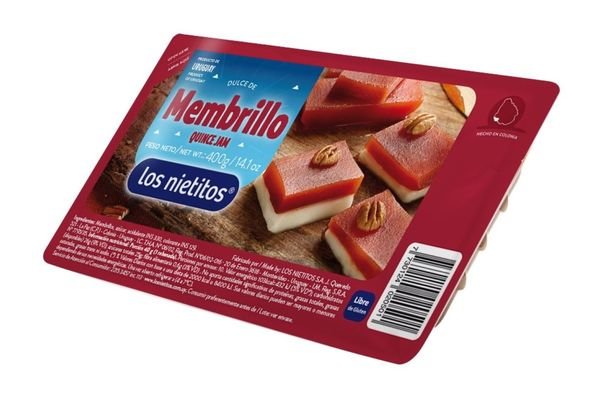 Dulce De Membrillo Los Nietitos De 400 Grs Sin Tacc