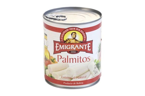 Palmitos Enteros Emigrante En Lata De 800 G C/abre Facil