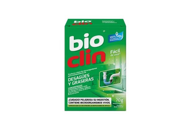 Bioclin Graseras Y Desagues Caja De 70 Grs.