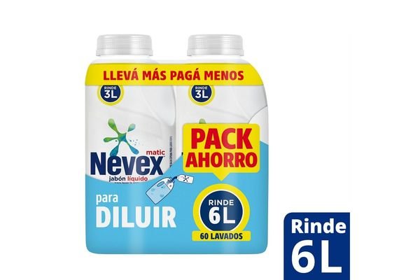 Nevex Liquido Para Diluir X 2 De 500 Ml Pack Ahorro