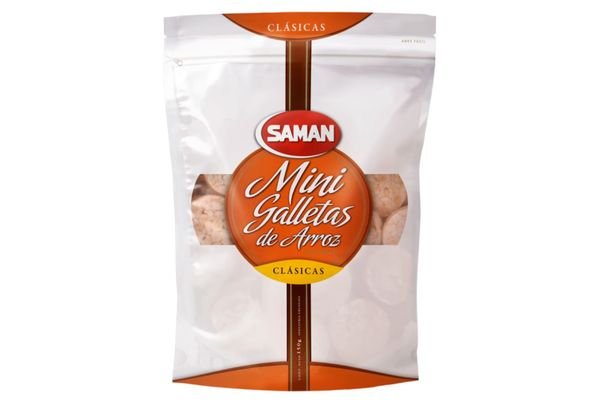 Galleta De Arroz Integral Saman Mini 150 Gr. Clasica