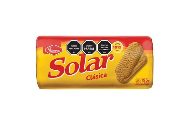 Galletitas Dulce Solar Clasica De 195 Gr.