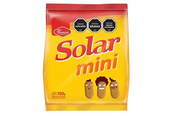 Galletitas Solar Mini De 100 Gr.