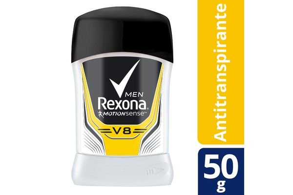 Desodorante Rexona En Barra Ancha V8 De 50 Grs.