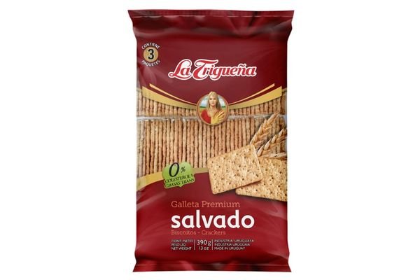 Galletas La Trigueña Premium Salvado De 390 Grs