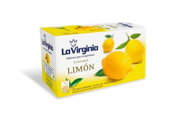 Te La Virginia Con Sabor Limon X 20 Saquitos