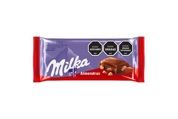 Chocolate Milka Tableta De 155 Grs Almendras