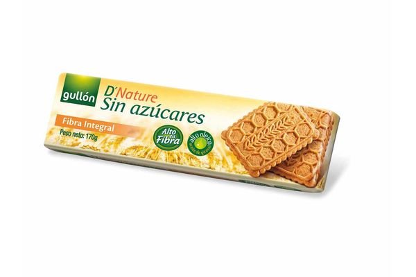 Galleta Gullon Sin Azucar Fibra Integral De 170 Gr.
