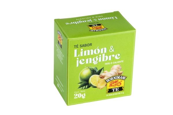 Te Hornimans X 10 Sobres Limon Y Jengibre