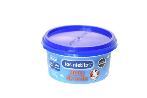 Dulce De Leche Los Nietitos De 250 Grs Sin Tacc