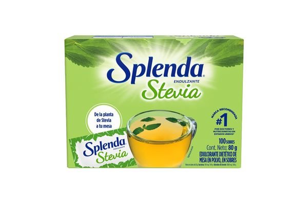 Splenda Stevia Polvo X 100 Sobres