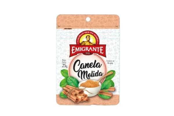 Canela Molida Emigrante 25 G Con Abre Fácil