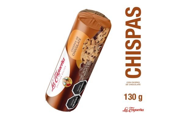Galletas Dulces La Trigueña Con Chispas De Chocolate De 135 Grs