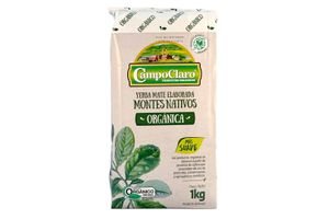 Yerba Campo Claro Organica Suave Montes Nativos De 1 Kg