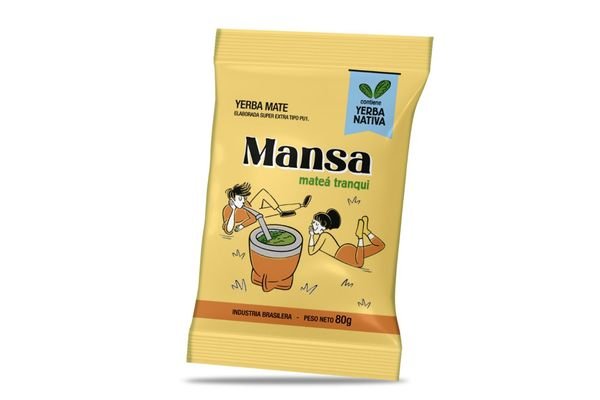 Yerba Mate Mansa De 80 G Cebadura