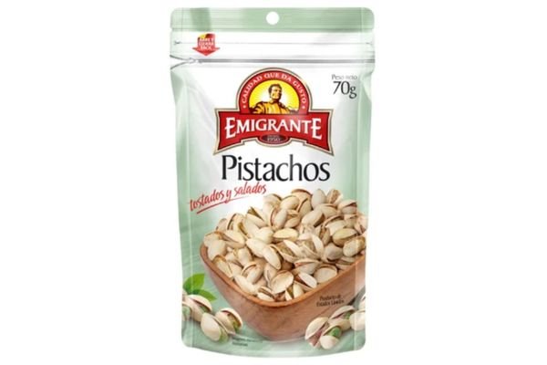 Pistachos Tostados Y Salados Emigrante Doy Pack 70 G